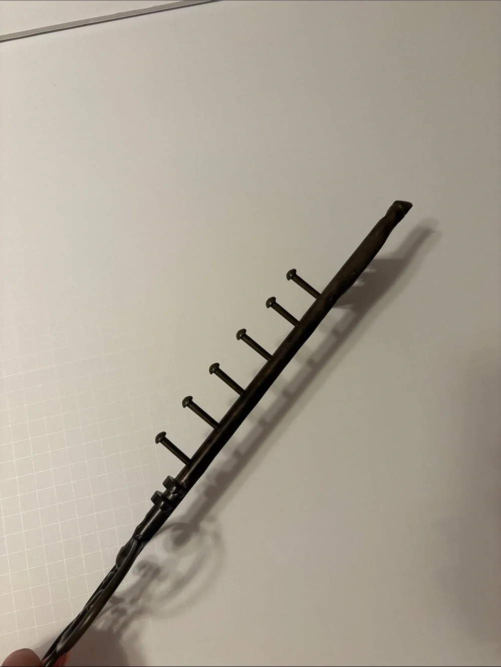 Anthropologie Bronze Key Wall Hook Rack - Decorative Home Wall Decor